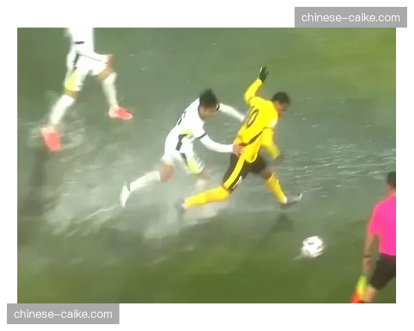 比赛用球破裂罕见中断比赛，裁判长紧急更换新球